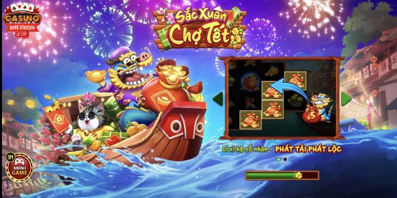 Khám phá game nổ hũ Sắc Xuân Chợ Tết là gì?