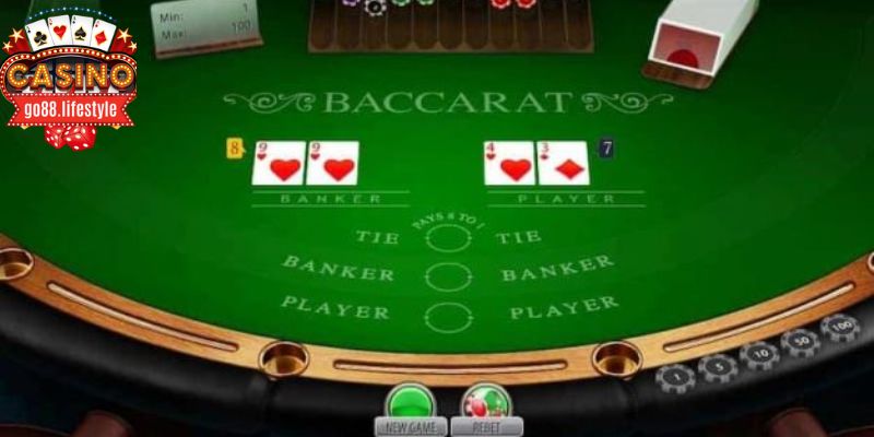 Luật chơi Baccarat cơ bản