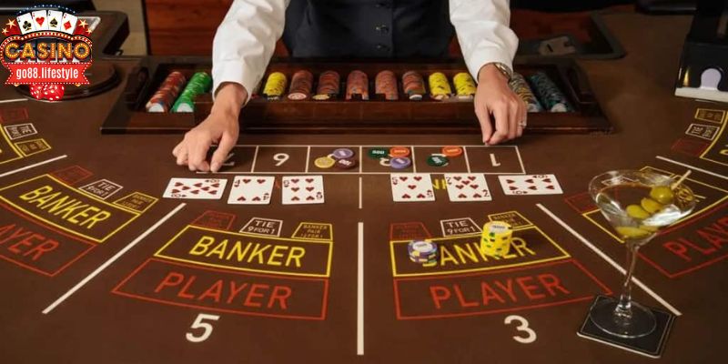 Luật rút bài trong Baccarat