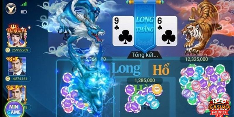 Hướng dẫn cách tham gia chơi Rồng Hổ trực tuyến Go88